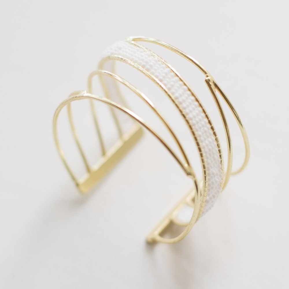 Woven Wave Cuff